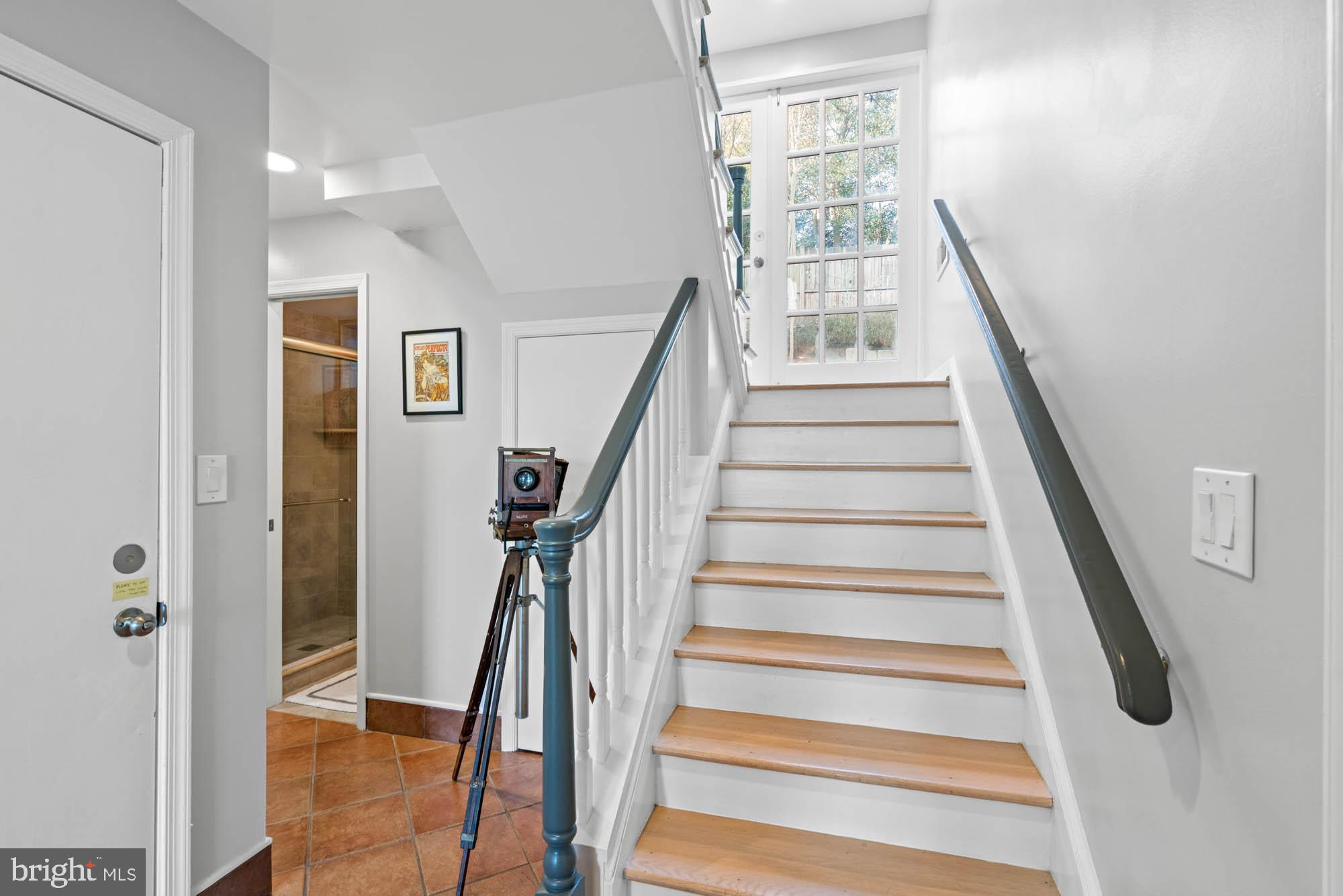 3507 R Street Northwest Washington, DC 20007 - Photo 10 of 71 Stairs to the main level