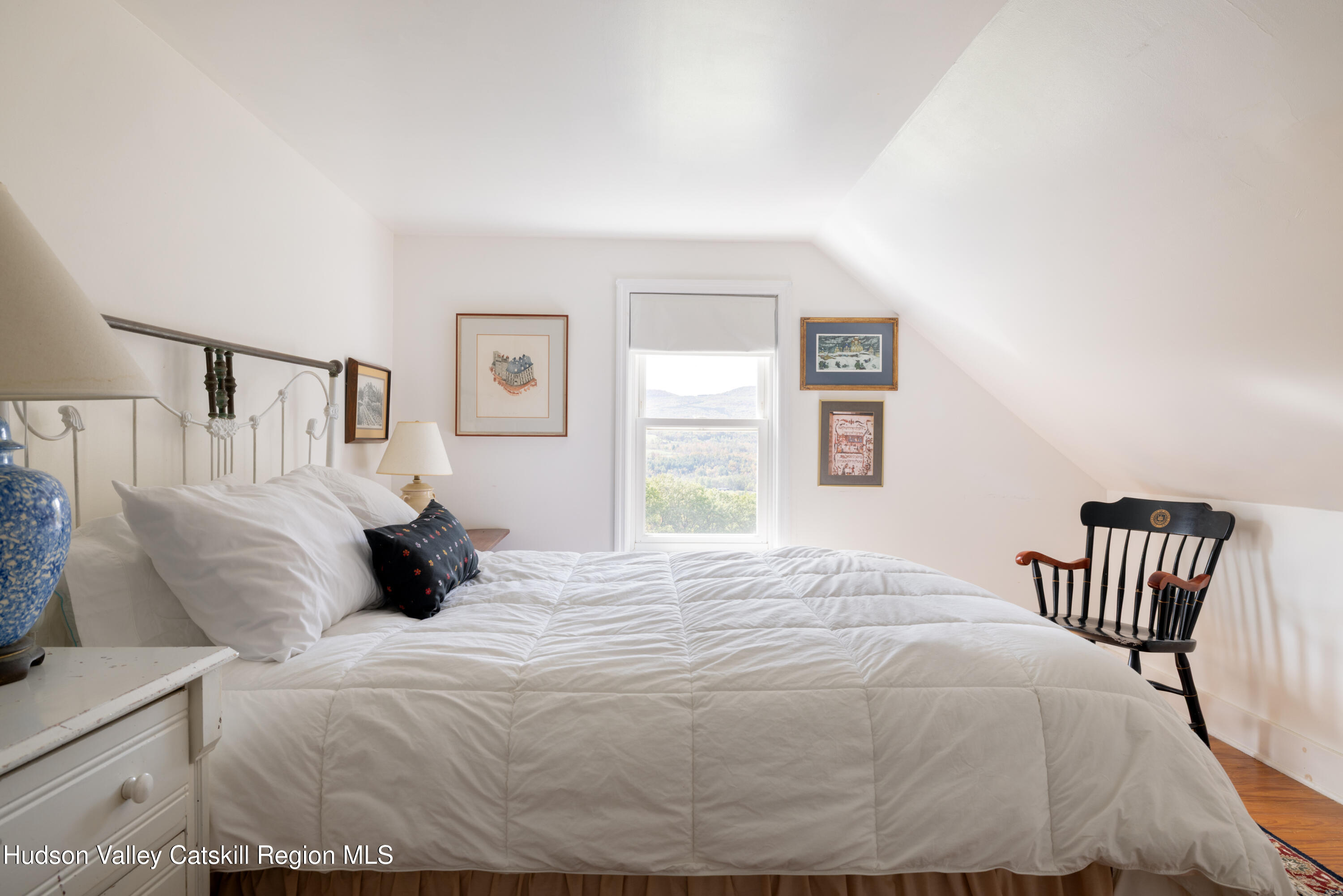 76 Smith Road Preston Hollow, NY 12469 - Photo 18 of 51 a large white bed in a white room