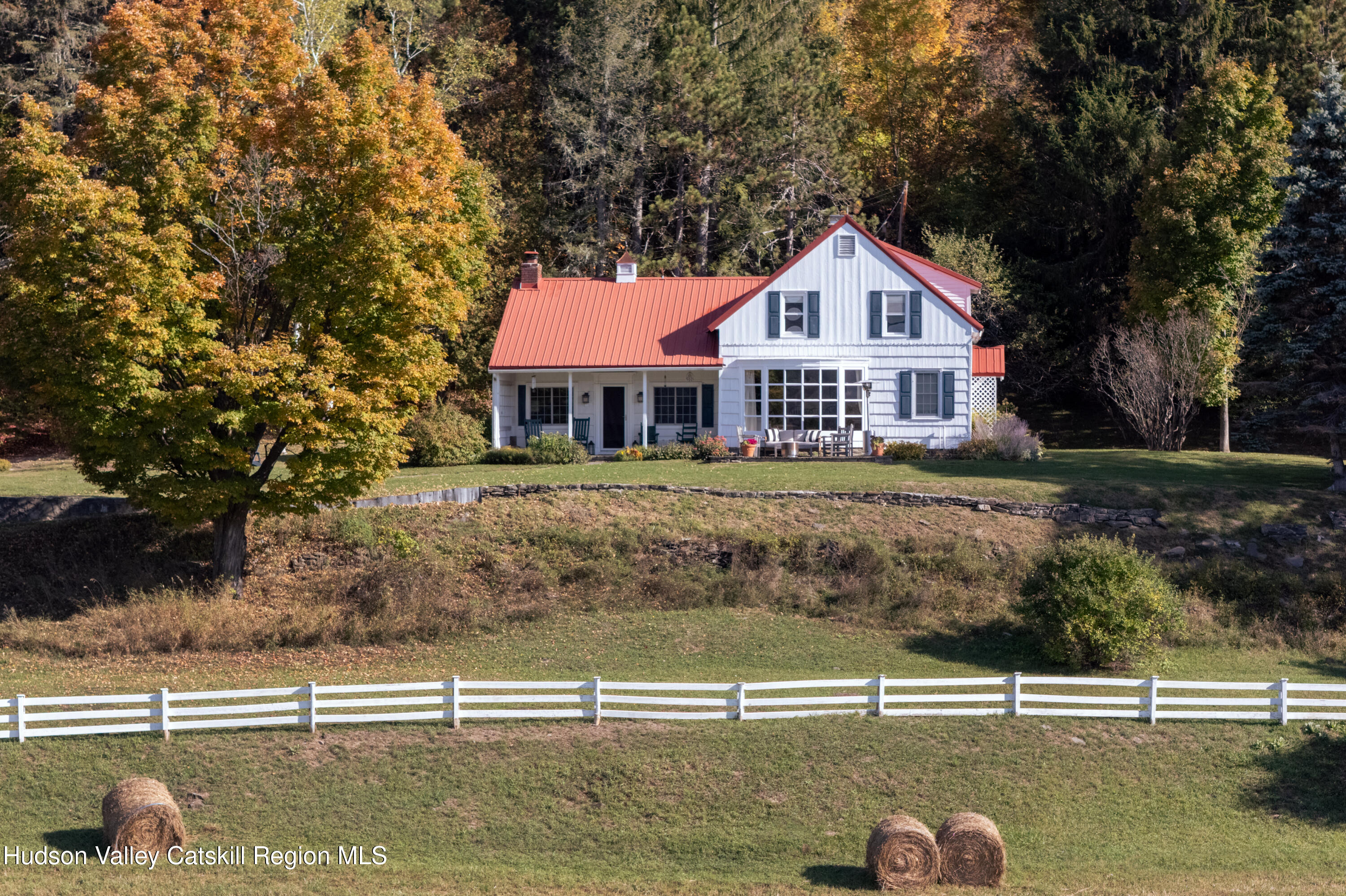 76 Smith Road Preston Hollow, NY 12469 - Photo 21 of 51 a front view of a house with a yard
