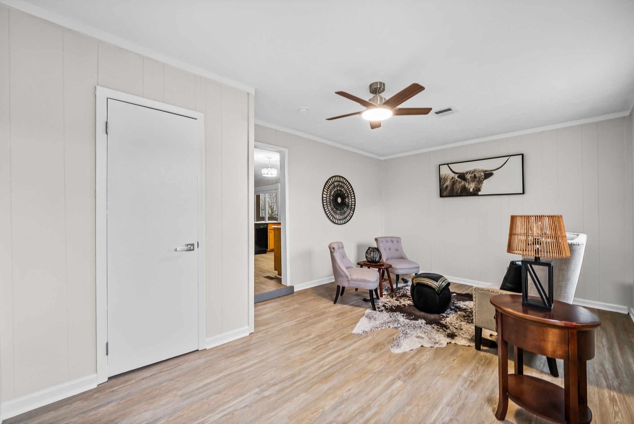 1272 Taylortown Road White Bluff, TN 37187 - Photo 16 of 39 a view of a workspace with furniture and wooden floor
