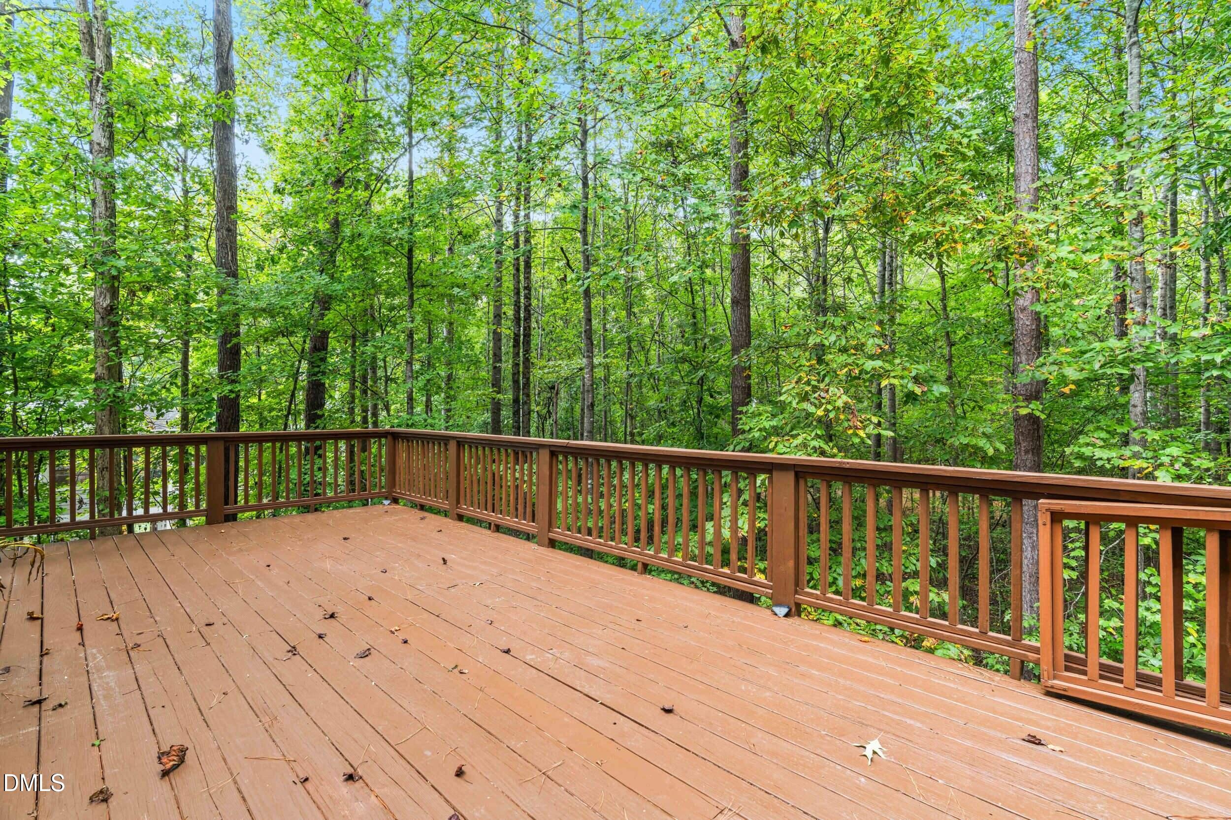 126 Geranium Way Clayton, NC 27527 - Photo 33 of 35 a view of balcony with wooden floor
