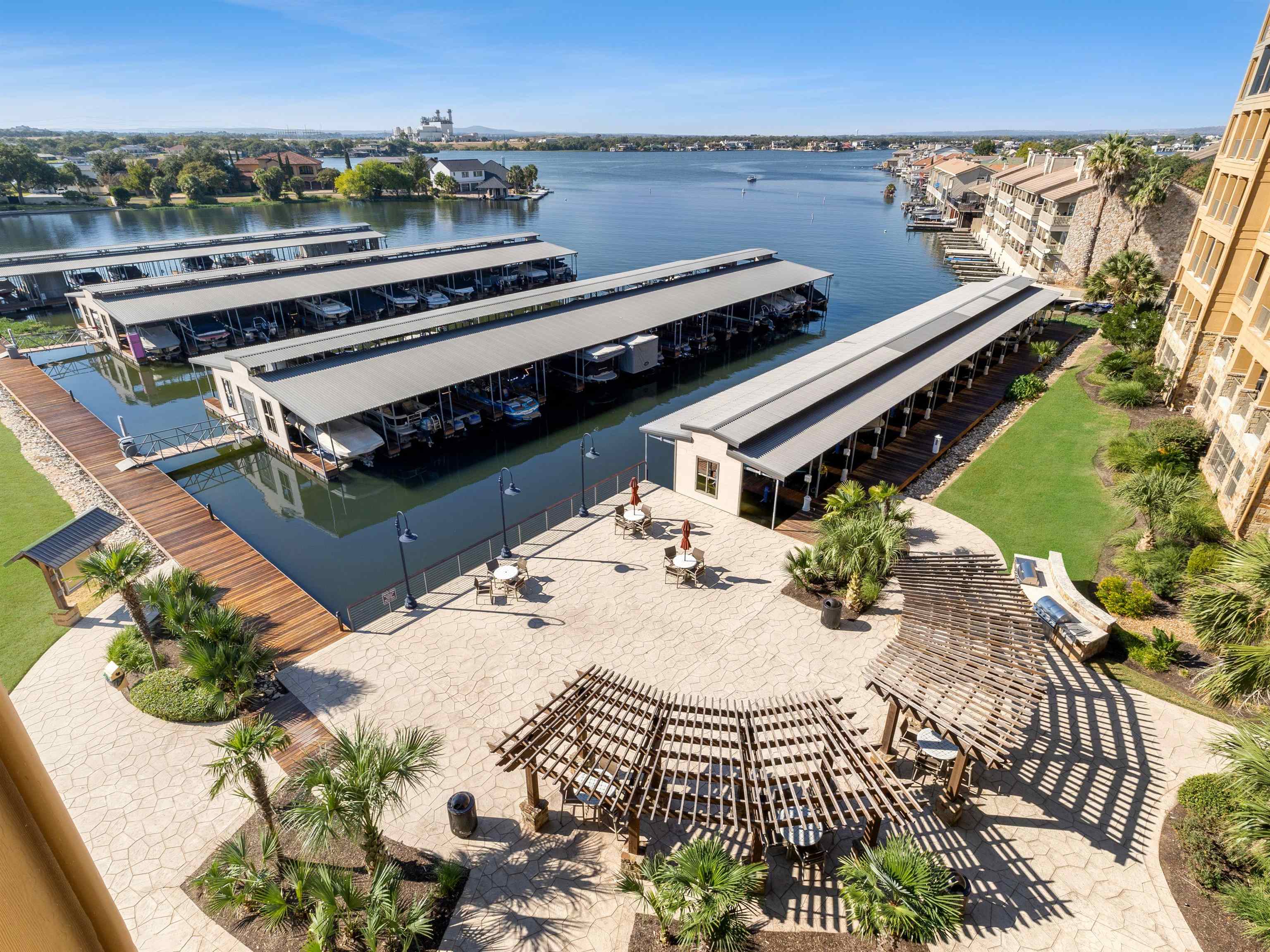 101 West Bank, Unit 44 Horseshoe Bay, TX 78657 - Photo 21 of 22 a view of a balcony with chairs