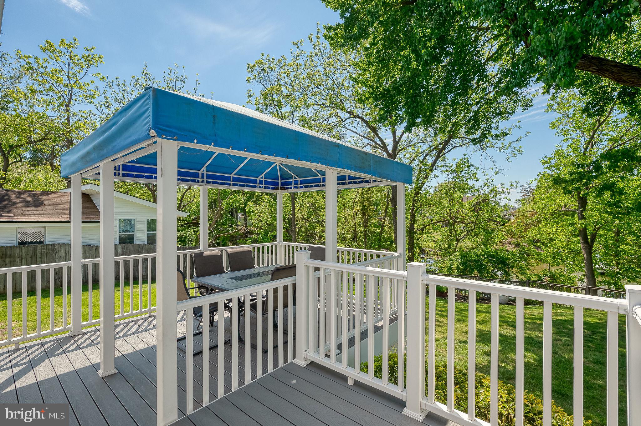 2222 Monocacy Road Essex, MD 21221 - Photo 34 of 70 Serene outdoor retreat with canopy.
