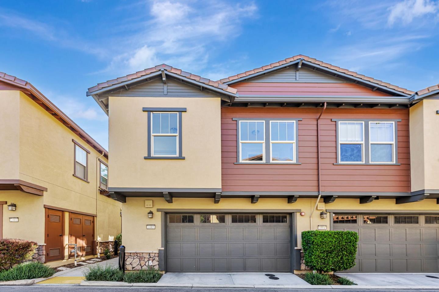 1005 Marcelli Circle Los Altos, CA 94022 - Photo 1 of 1 a front view of a house with a yard
