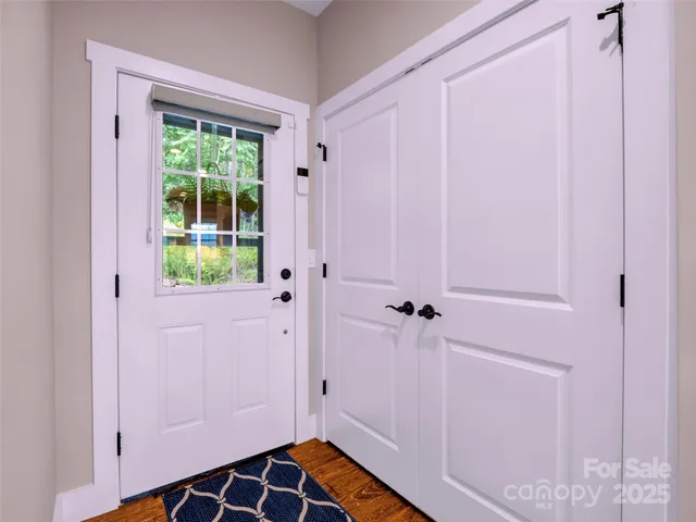 a view of walk in closet