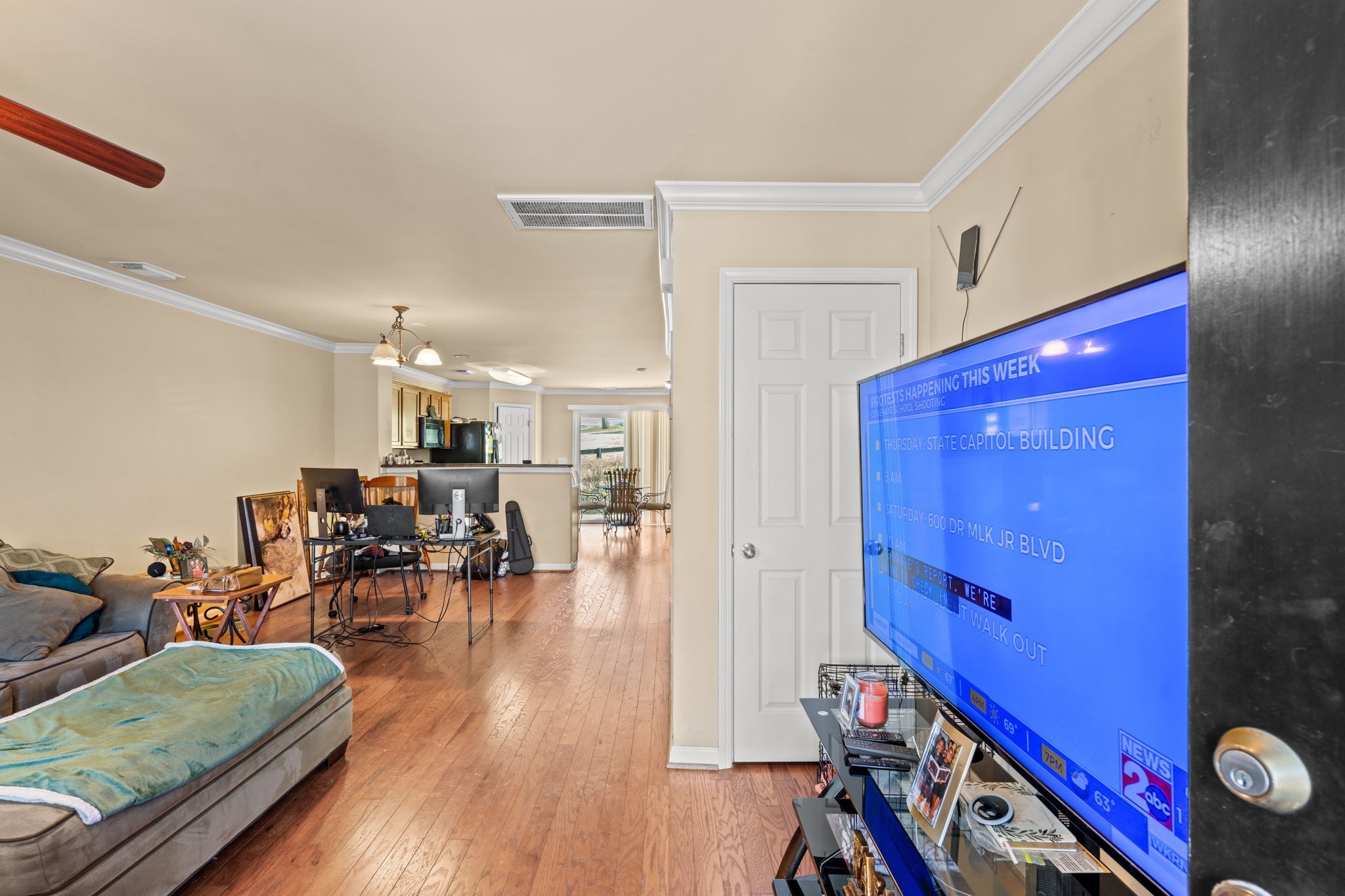 1382 Rural Hill Road, Unit 103 Antioch, TN 37013 - Photo 4 of 15 a very nice looking room with wooden floor and furniture