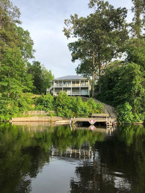 134 Smith Jones Road Rockingham, NC 28379 - Photo 25 of 30 On Lake Looking Back at House