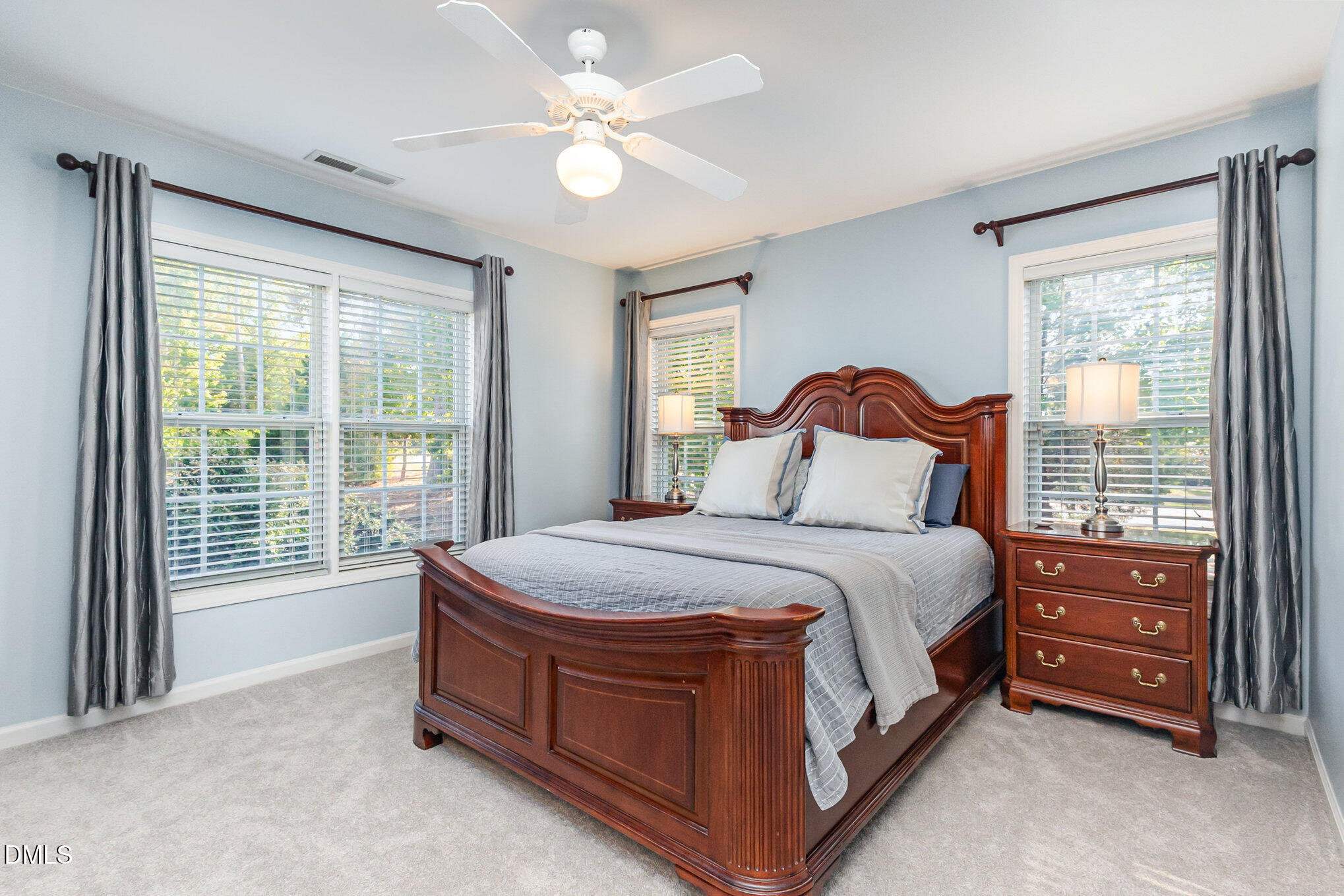 102 Higher Learning Drive Durham, NC 27713 - Photo 13 of 28 a bedroom with a bed and a large window