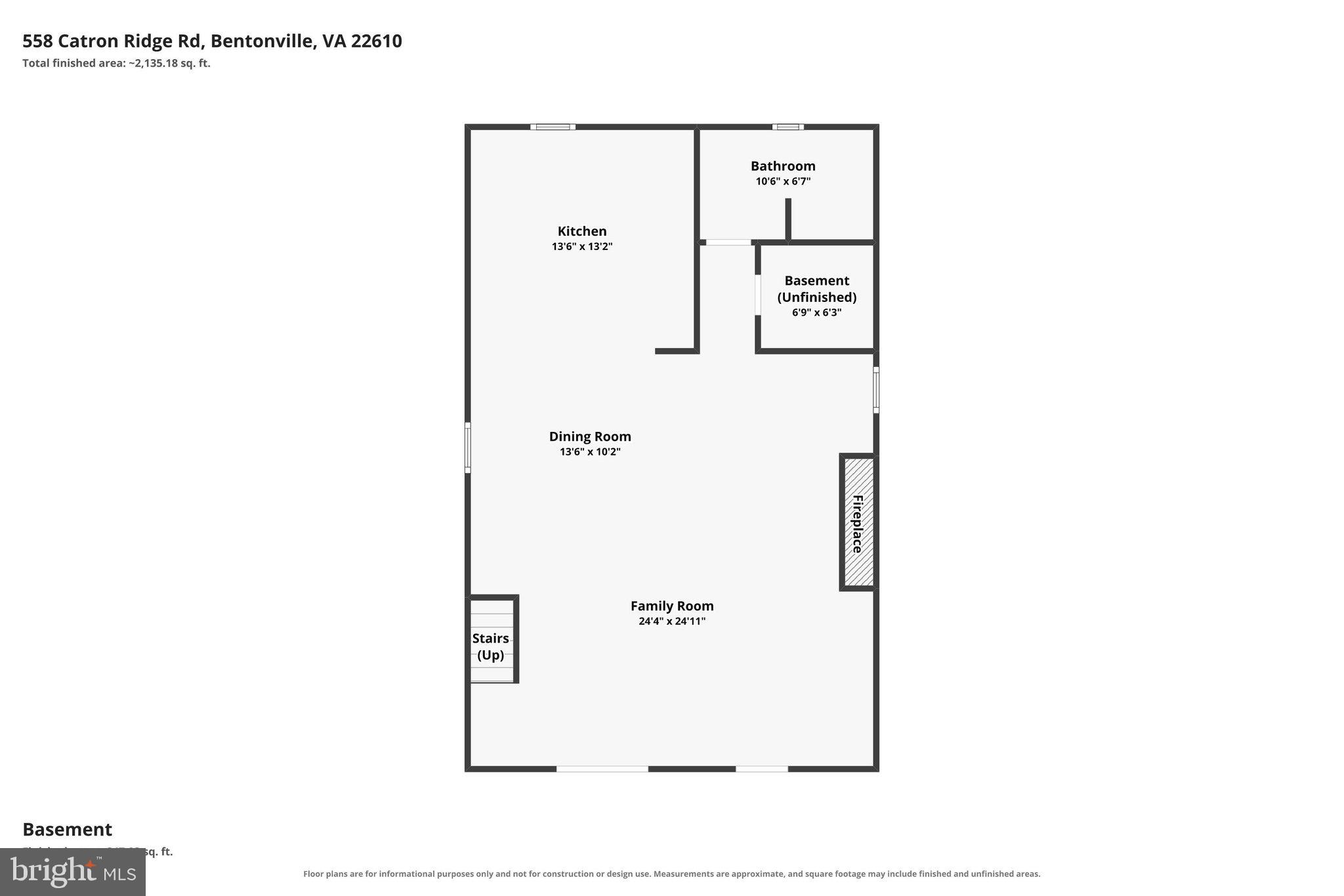 558 Catron Ridge Road Bentonville, VA 22610 - Photo 56 of 59 Floor Plan