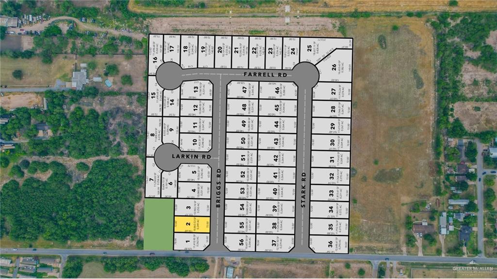 0 Briggs Road Weslaco, TX 78596 - Photo 1 of 1 a view of a brick building with a sign on it