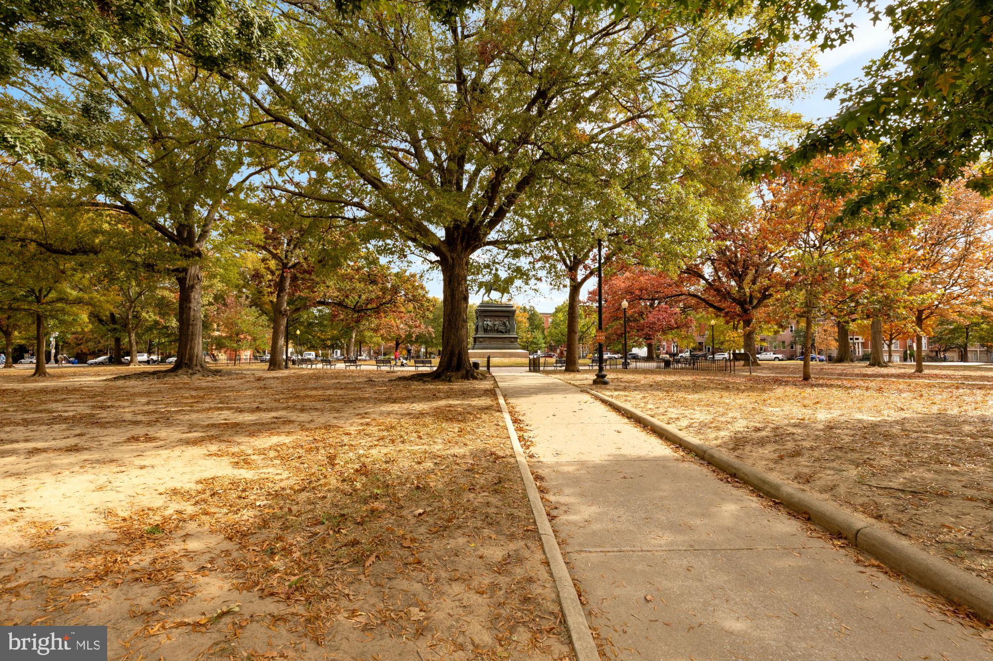 6 Logan Circle Northwest, Unit 2 Washington, DC 20005 - Photo 27 of 27 a view of yard with trees