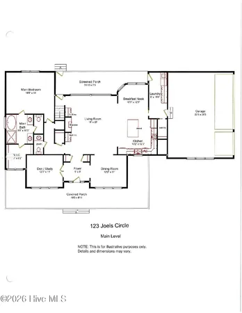 $754,500 | 123 Joels Circle, Carthage, NC 28327