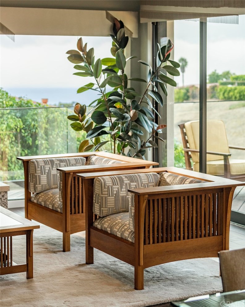 1539 Vía Coronel Palos Verdes Estates, CA 90274 - Photo 11 of 52 a view of balcony with wooden floor