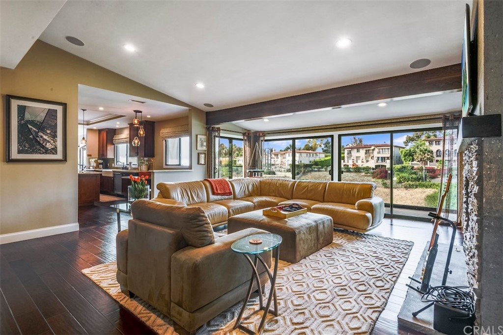 1539 Vía Coronel Palos Verdes Estates, CA 90274 - Photo 21 of 52 a living room with furniture and a large window