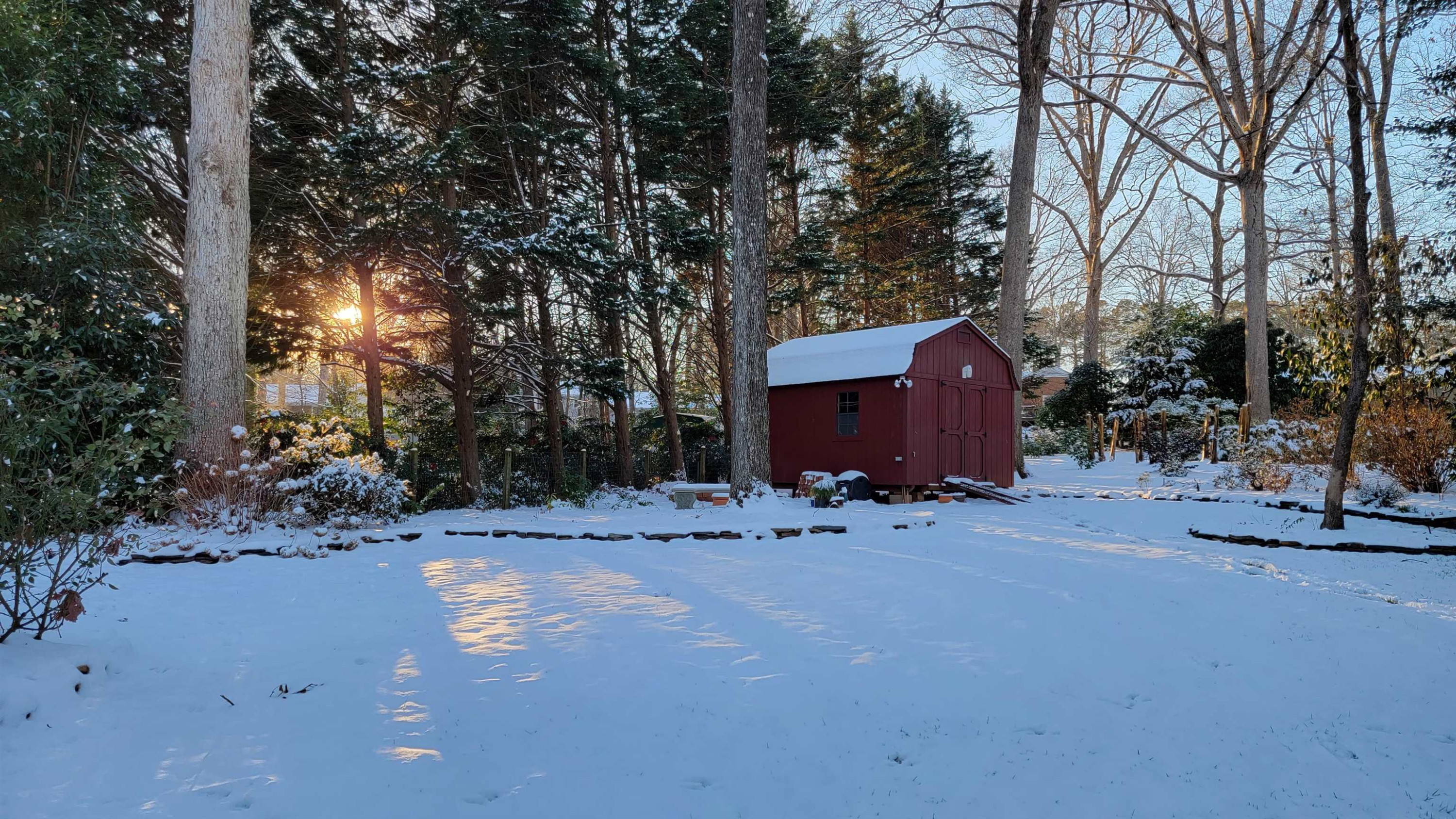 316 Oak Ridge Road Cary, NC 27511 - Photo 79 of 80 Snow in the Winter!