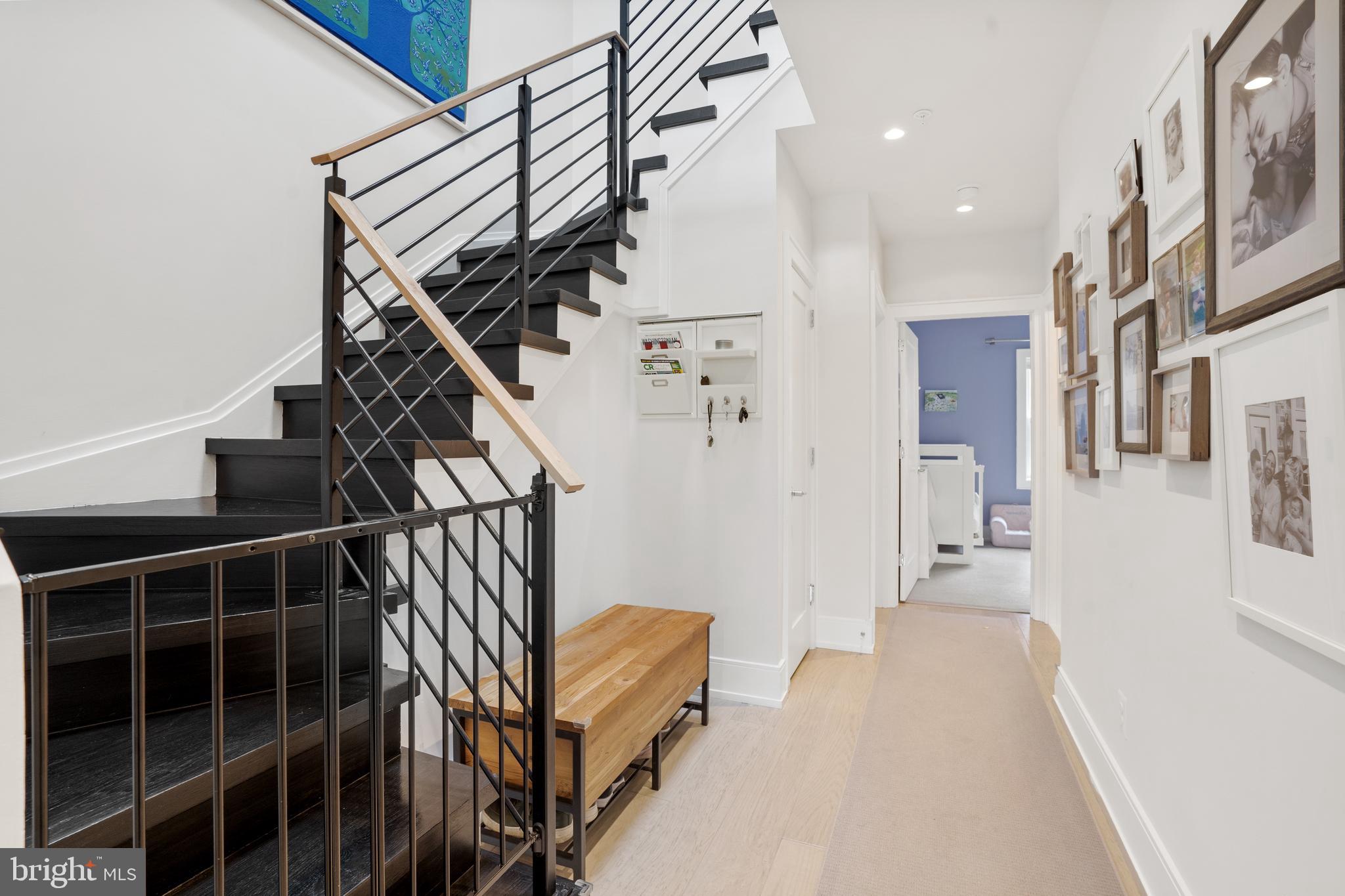 2434 16th Street Northwest, Unit PH402 Washington, DC 20009 - Photo 20 of 44 Staircase to Upper Level