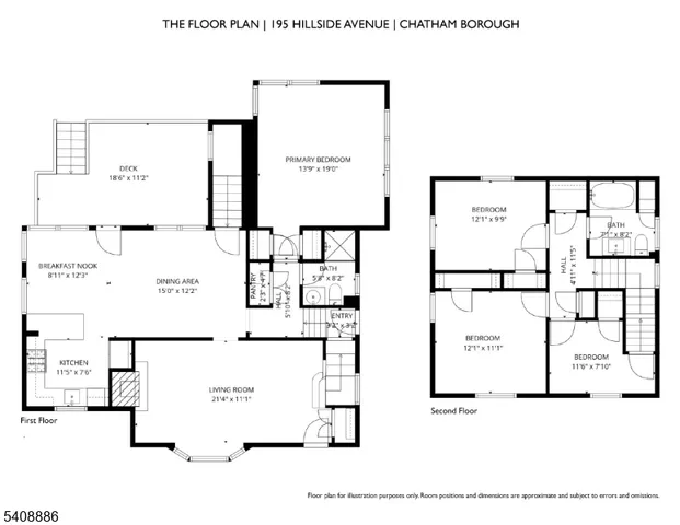 $1,125,000 | 195 Hillside Avenue, Chatham, NJ 07928