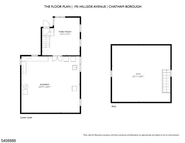 $1,125,000 | 195 Hillside Avenue, Chatham, NJ 07928
