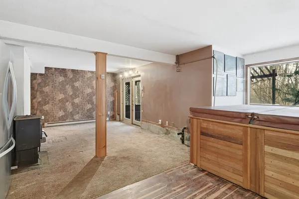 a balcony view with outdoor space