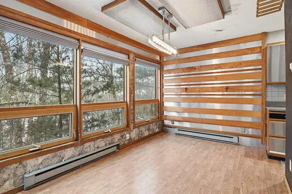 a view of room with window