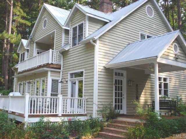 6723 Stagville Road Bahama, NC 27503 - Photo 2 of 10 Rear view of house showcases double rear decks and side entry porch. Other