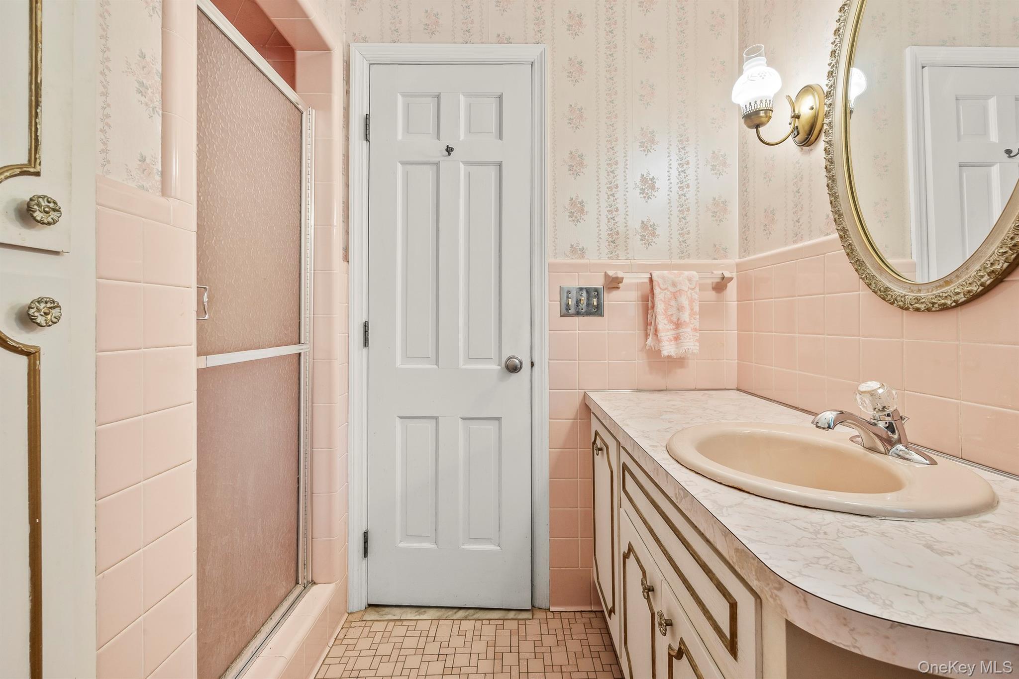 75 Hornbeck Road Poughkeepsie, NY 12603 - Photo 26 of 36 a bathroom with a sink a toilet and a mirror