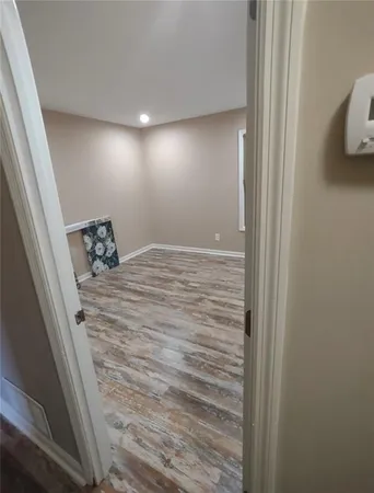a view of empty room