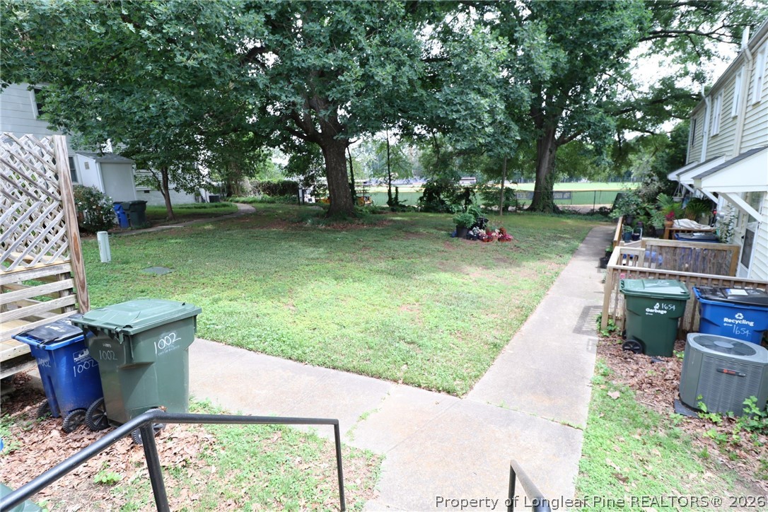 1000 Nichols Drive Raleigh, NC 27605 - Photo 22 of 22 a view of a garden with a slide