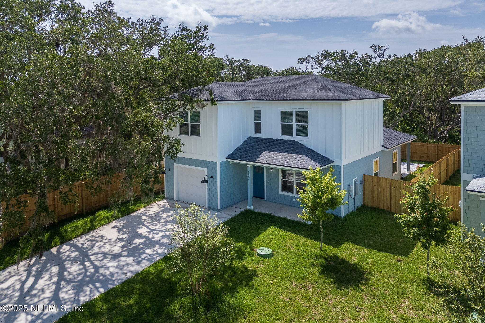 603-609 Twenty Second Street St. Augustine, FL 32084 - Photo 5 of 36 an aerial view of a house