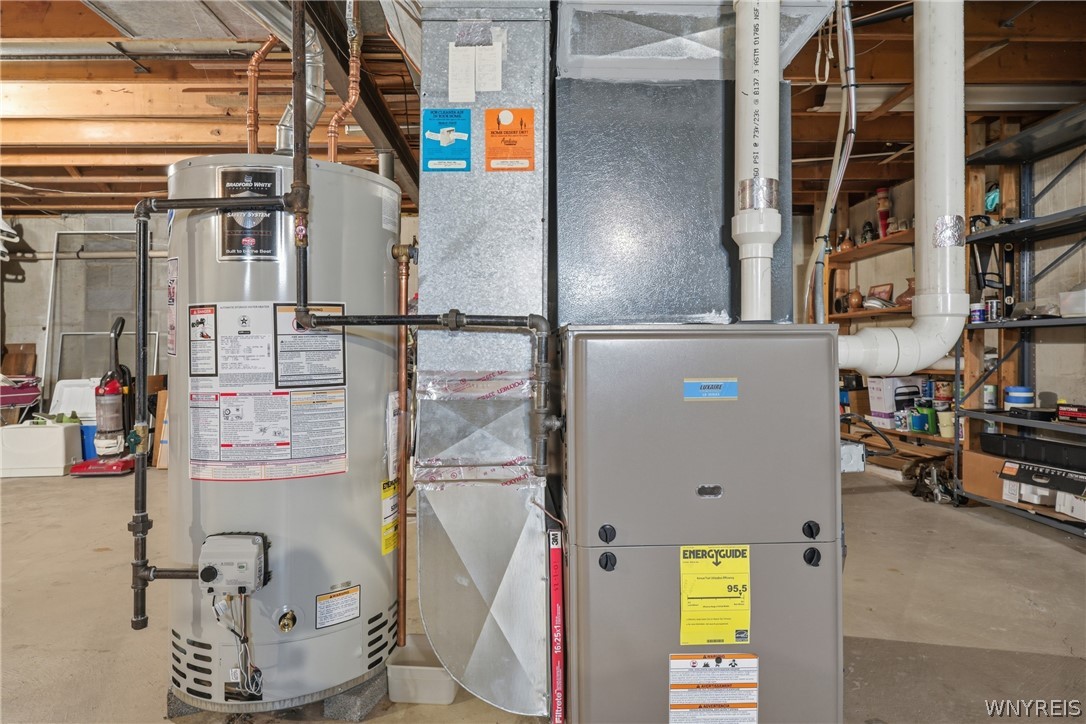 85 Heritage Road East Amherst, NY 14221 - Photo 35 of 39 FURNACE 2010. Hot Water tank 2020 A/C 2012