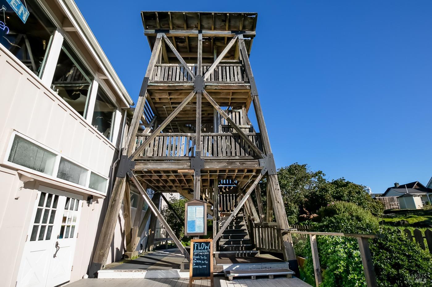 45040 Main Street Mendocino, CA 95460 - Photo 20 of 28 a view of a house with a front door