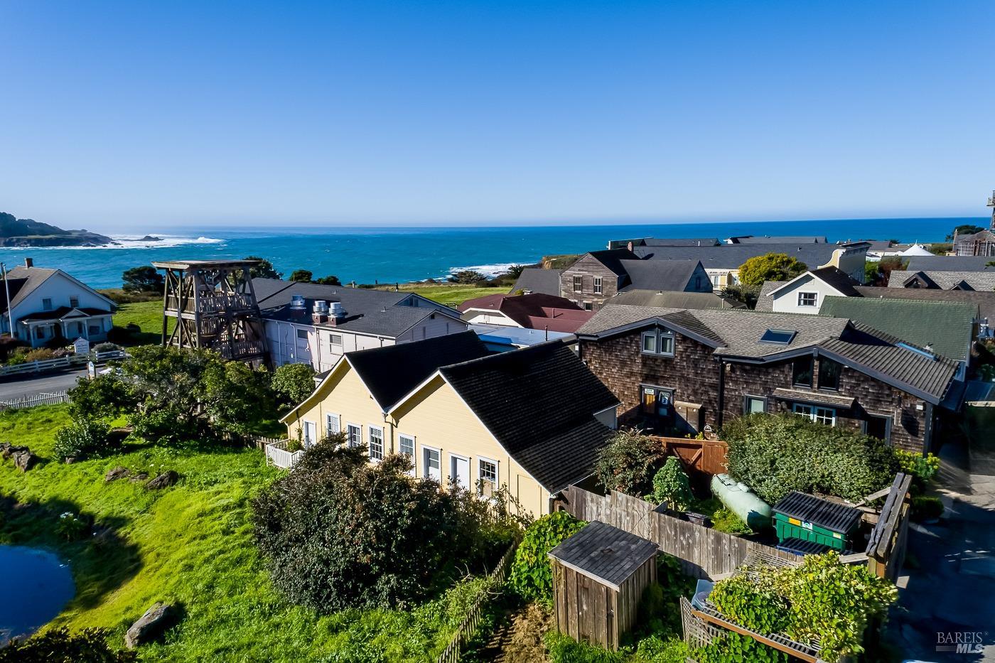 45040 Main Street Mendocino, CA 95460 - Photo 7 of 28 an aerial view of multiple house