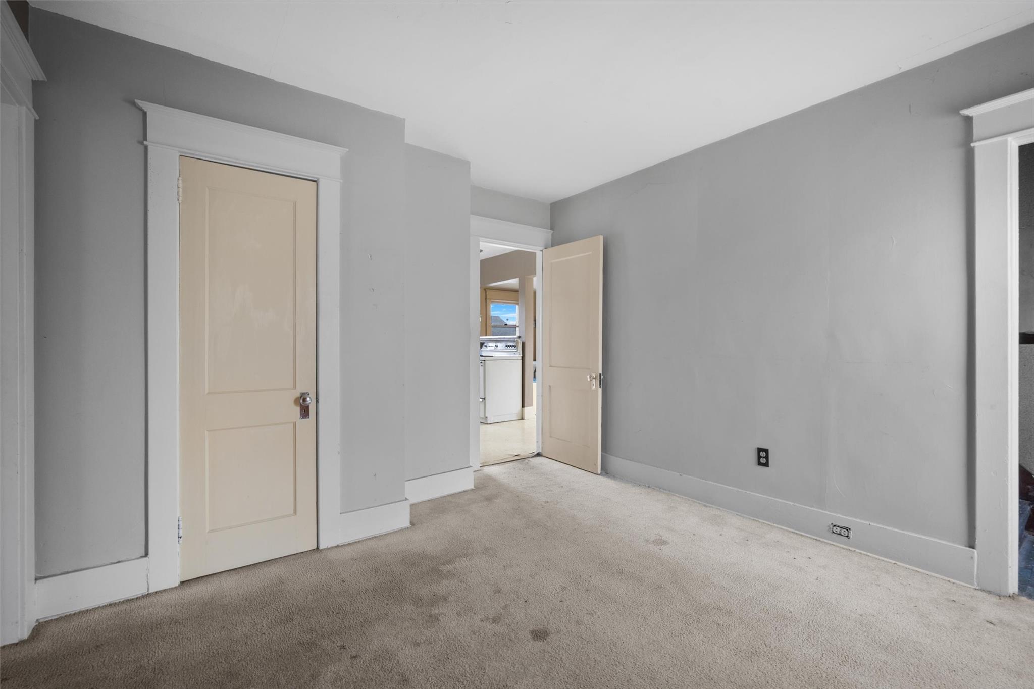 79 Maple Avenue Catskill, NY 12414 - Photo 12 of 35 Unfurnished bedroom with washer / dryer and light colored carpet