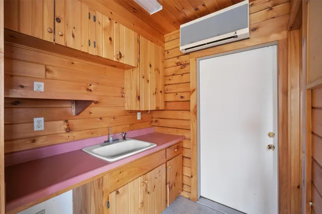 a bathroom with a sink and a toilet