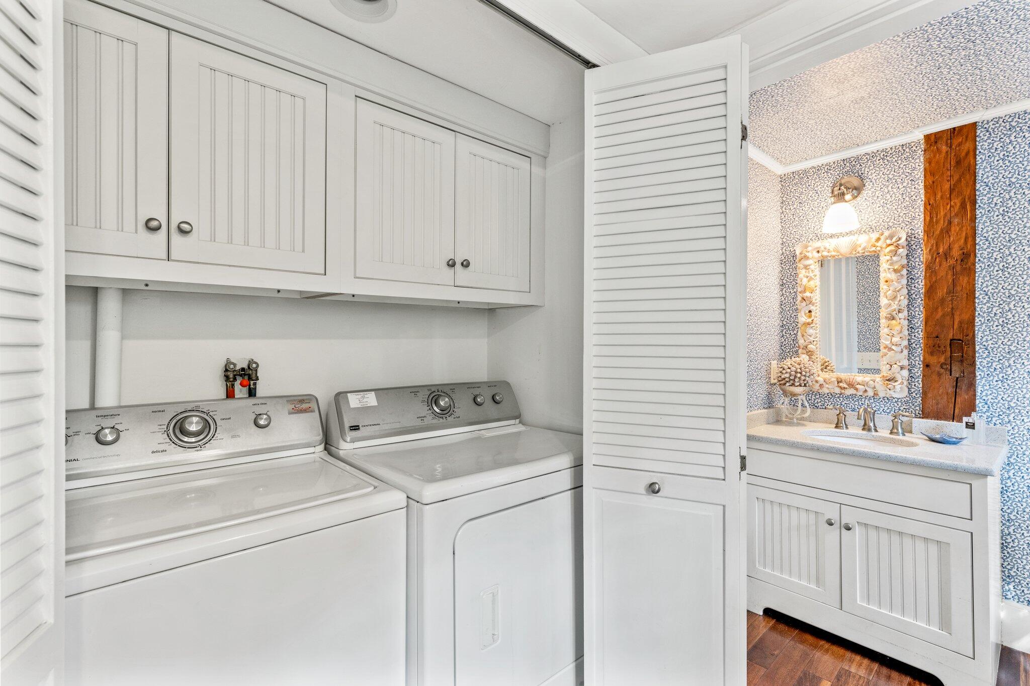 4259 Main Street Barnstable, MA 02630 - Photo 31 of 69 a utility room with closet dryer and washer