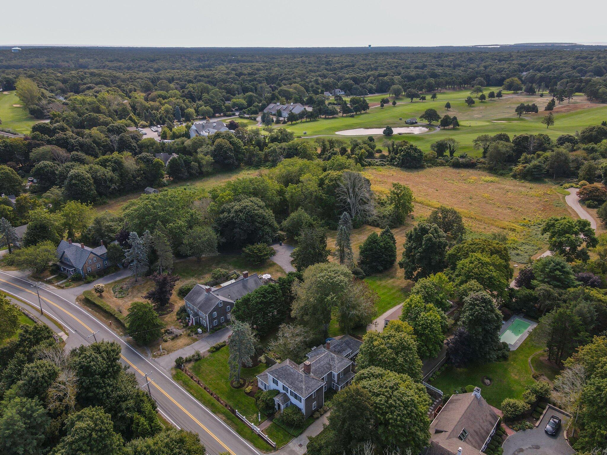 4259 Main Street Barnstable, MA 02630 - Photo 58 of 69 an aerial view of residential house and outdoor space