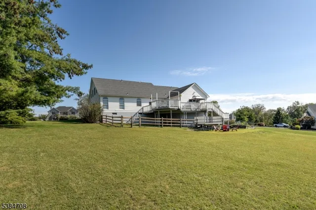 a view of a lake with houses