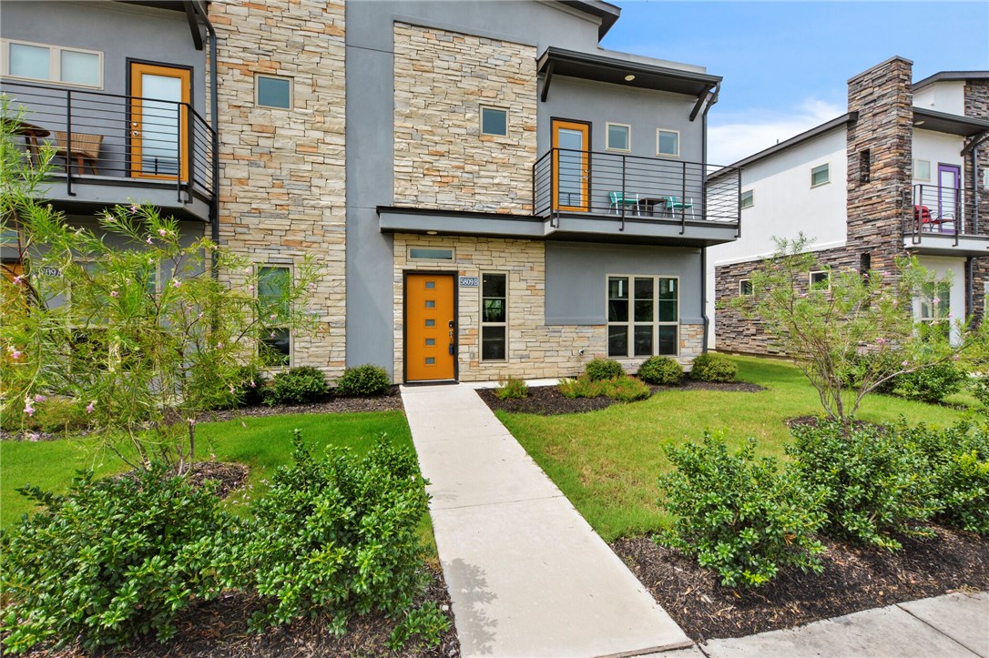 5809 Charles Merle Dr., Unit B Austin, TX 78747 - Photo 1 of 1 a view of a back yard of the house