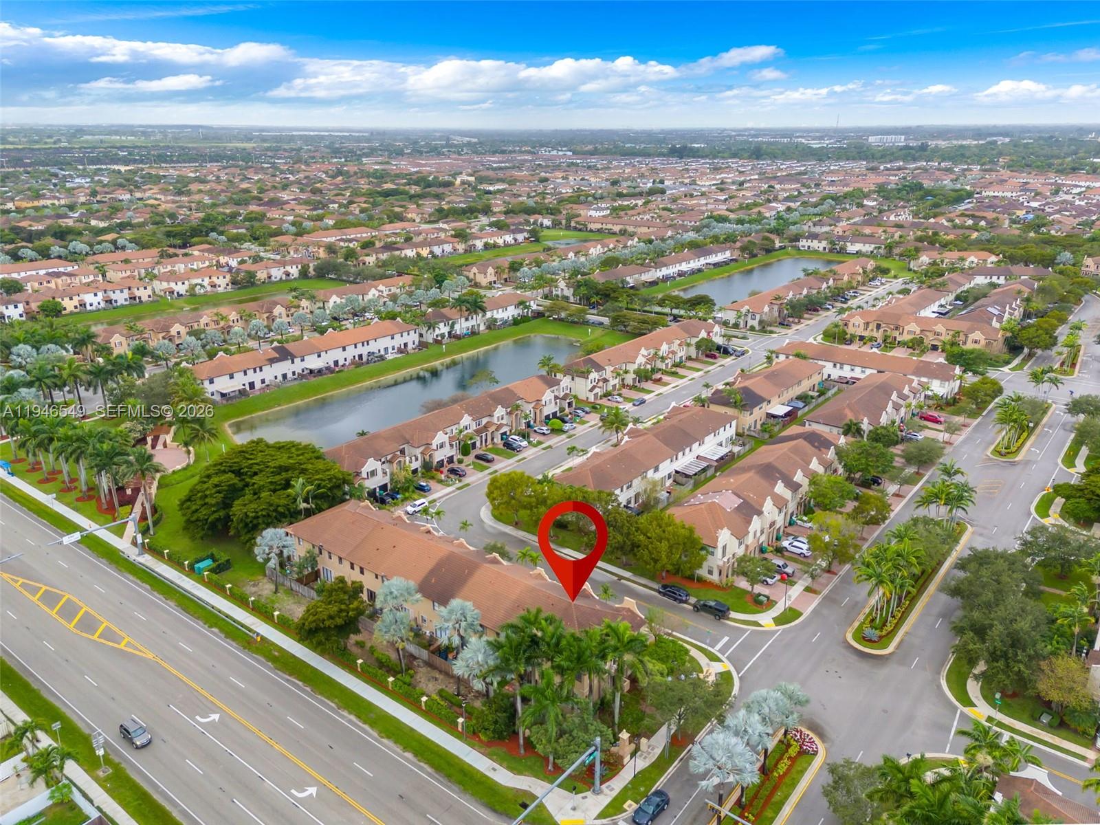23601 Southwest 112 Court Homestead, FL 33032 - Photo 46 of 61 an aerial view of lake and city
