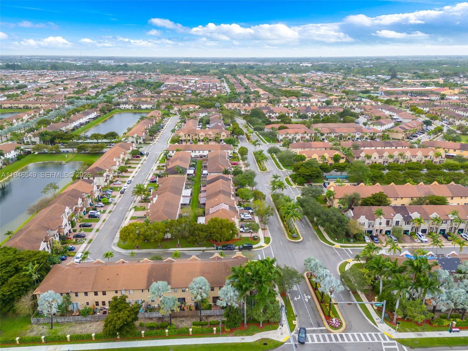 23601 Southwest 112 Court Homestead, FL 33032 - Photo 56 of 61 an aerial view of residential houses with outdoor space