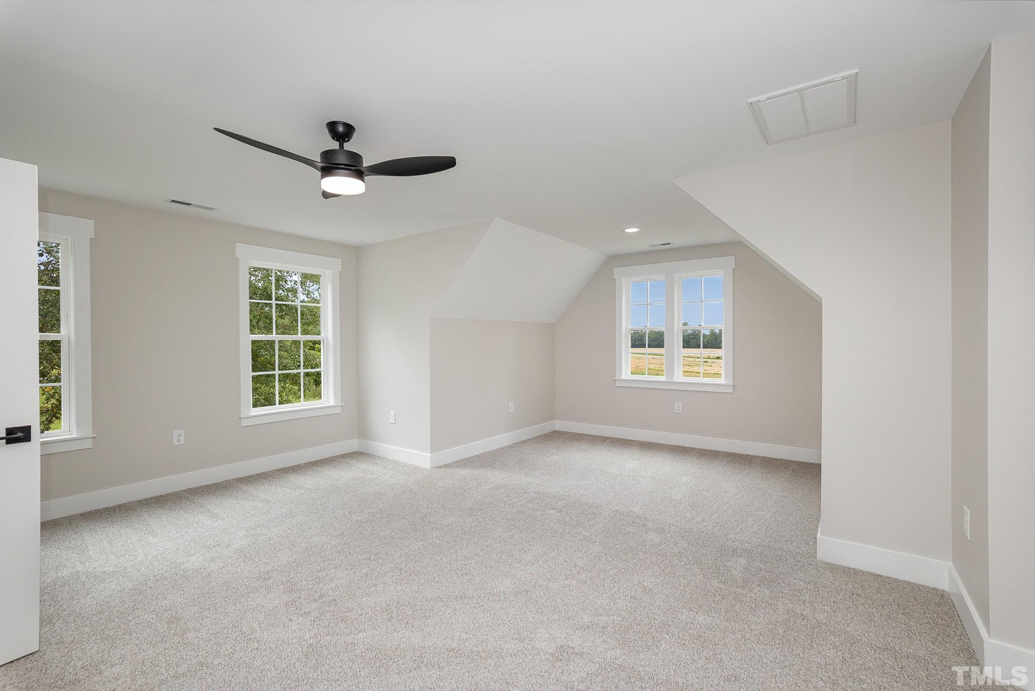 1291 Massengill Pond Road Angier, NC 27501 - Photo 21 of 45 a view of a livingroom with a ceiling fan and window