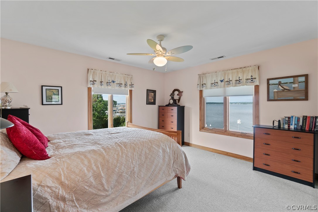 531 Shellfield Road Dunnsville, VA 22454 - Photo 12 of 46 This 2nd Bedroom fronts on the riverside with mass