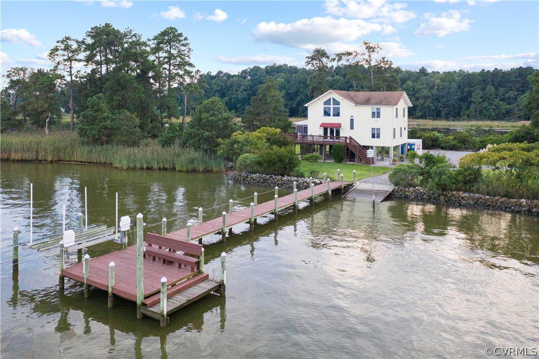 531 Shellfield Road Dunnsville, VA 22454 - Photo 4 of 46 Enjoy the day on your very own Pier/Dock. Use your