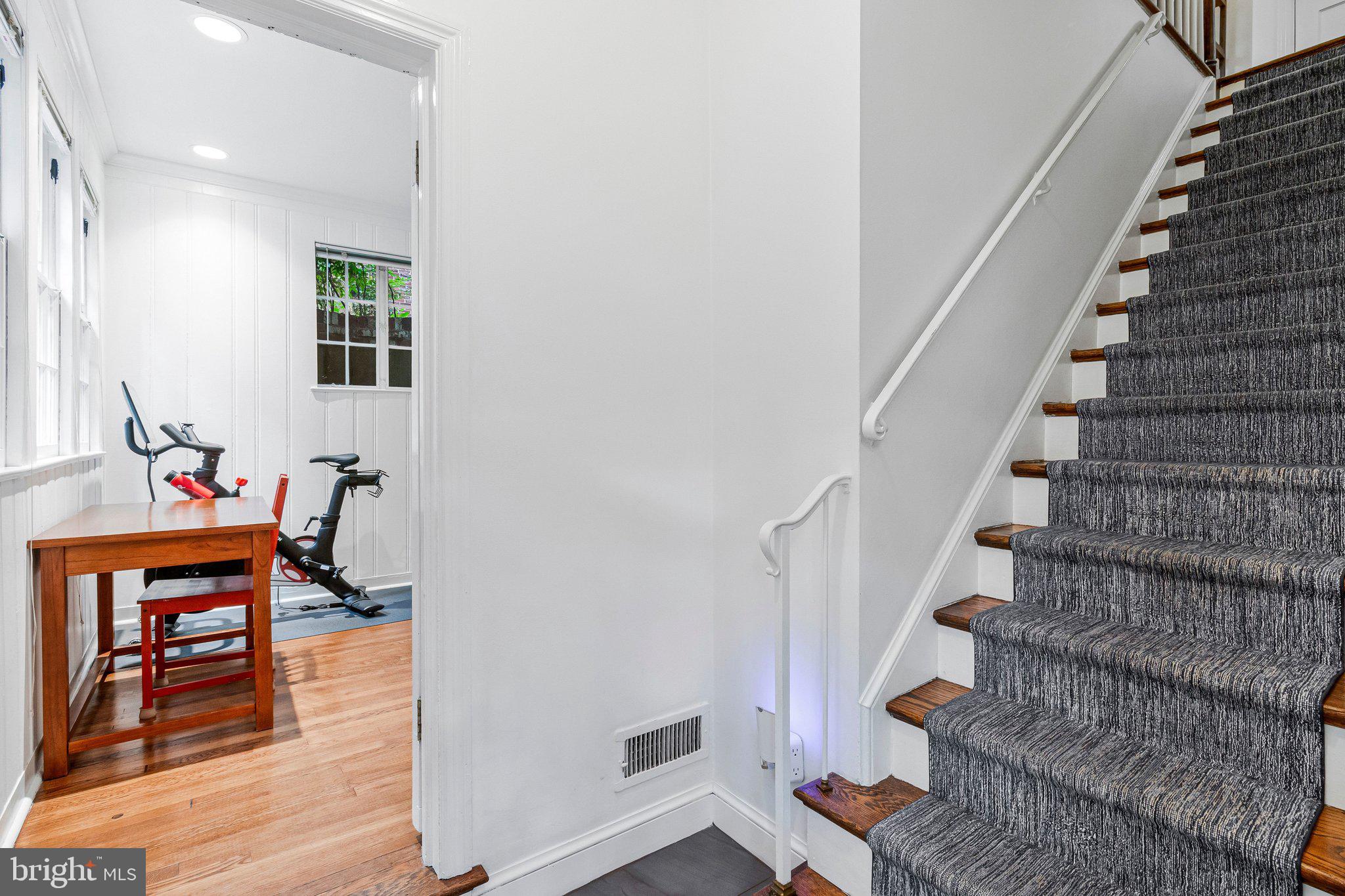 4745 Reservoir Road Northwest Washington, DC 20007 - Photo 3 of 47 Covered entry to 1st floor suite/up to main LVL.