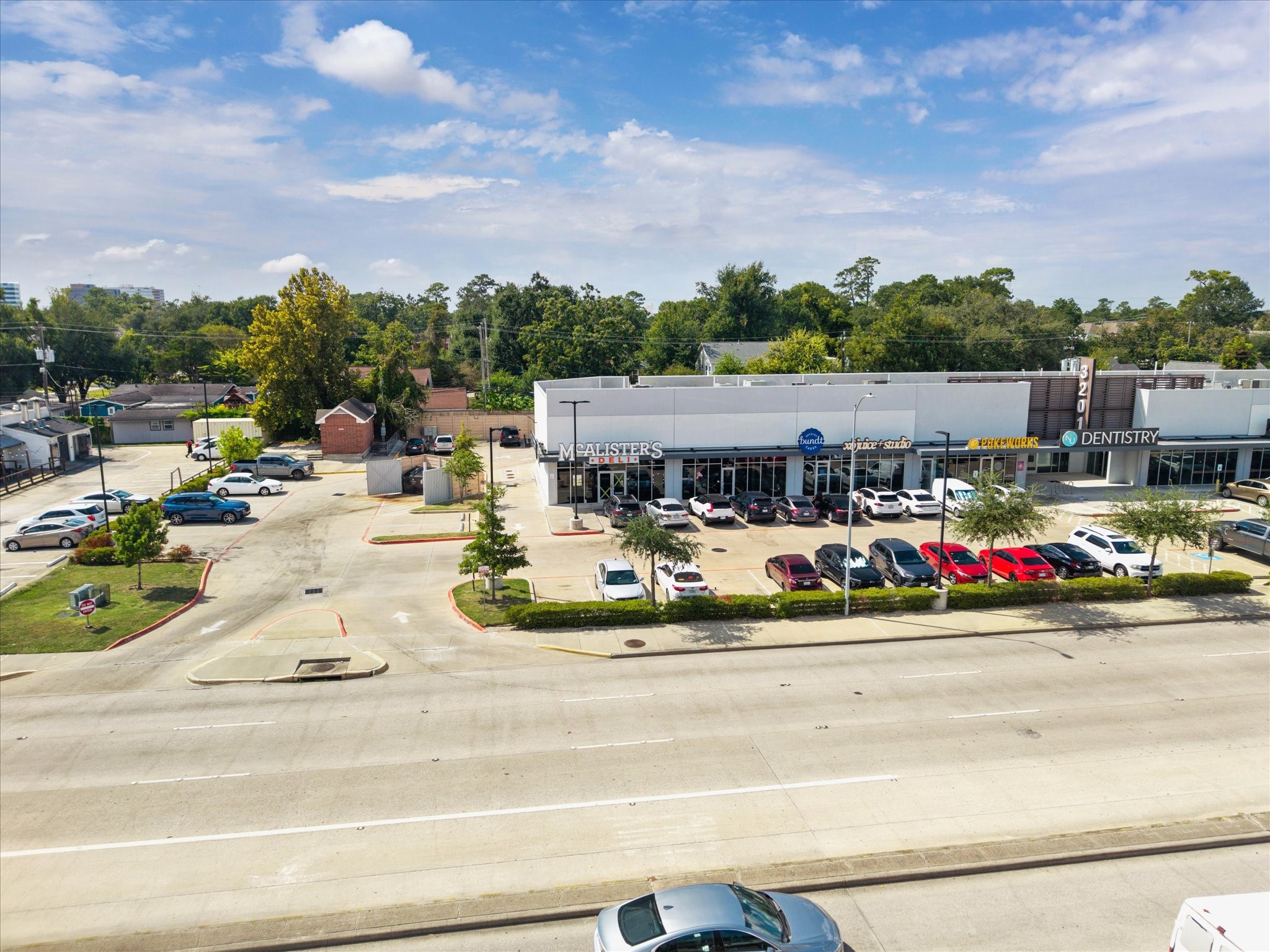 955 West 42nd Street Houston, TX 77018 - Photo 39 of 49 a view of yard with car parked