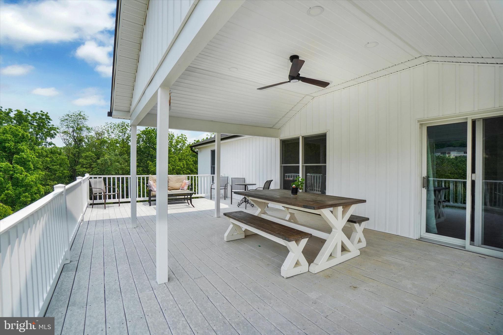 361 Bald Eagle Road Fawn Grove, PA 17321 - Photo 24 of 36 a view of a patio with a table and chairs