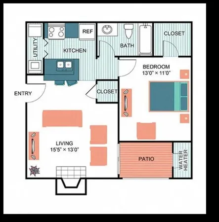 $1,080 | 7610 Cameron Road, Unit 380, Austin, TX 78752