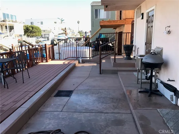 a view of a livingroom with furniture and front door