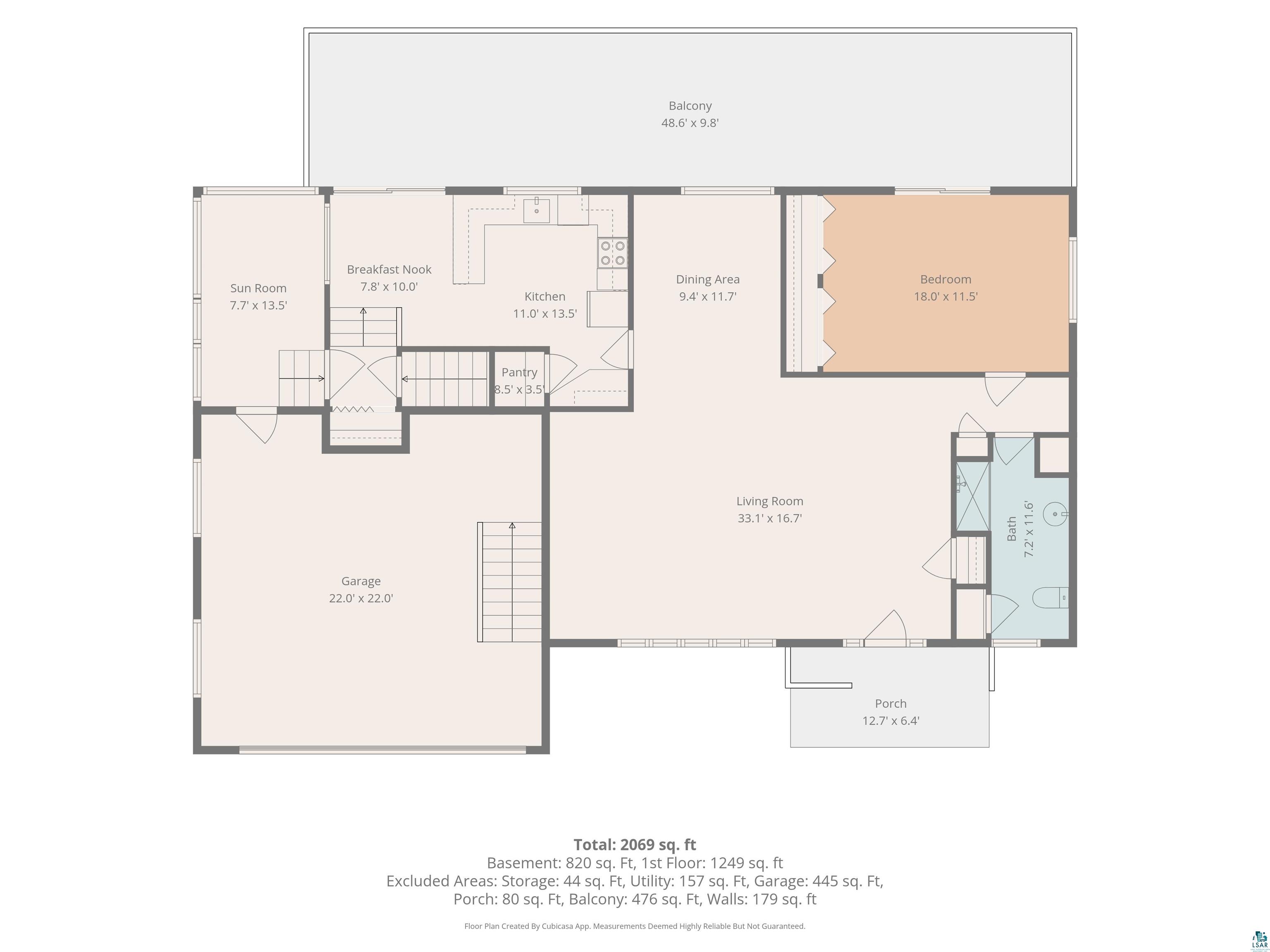 3975 Long Lake Shores Road Eveleth, MN 55734 - Photo 51 of 52 Floor plan