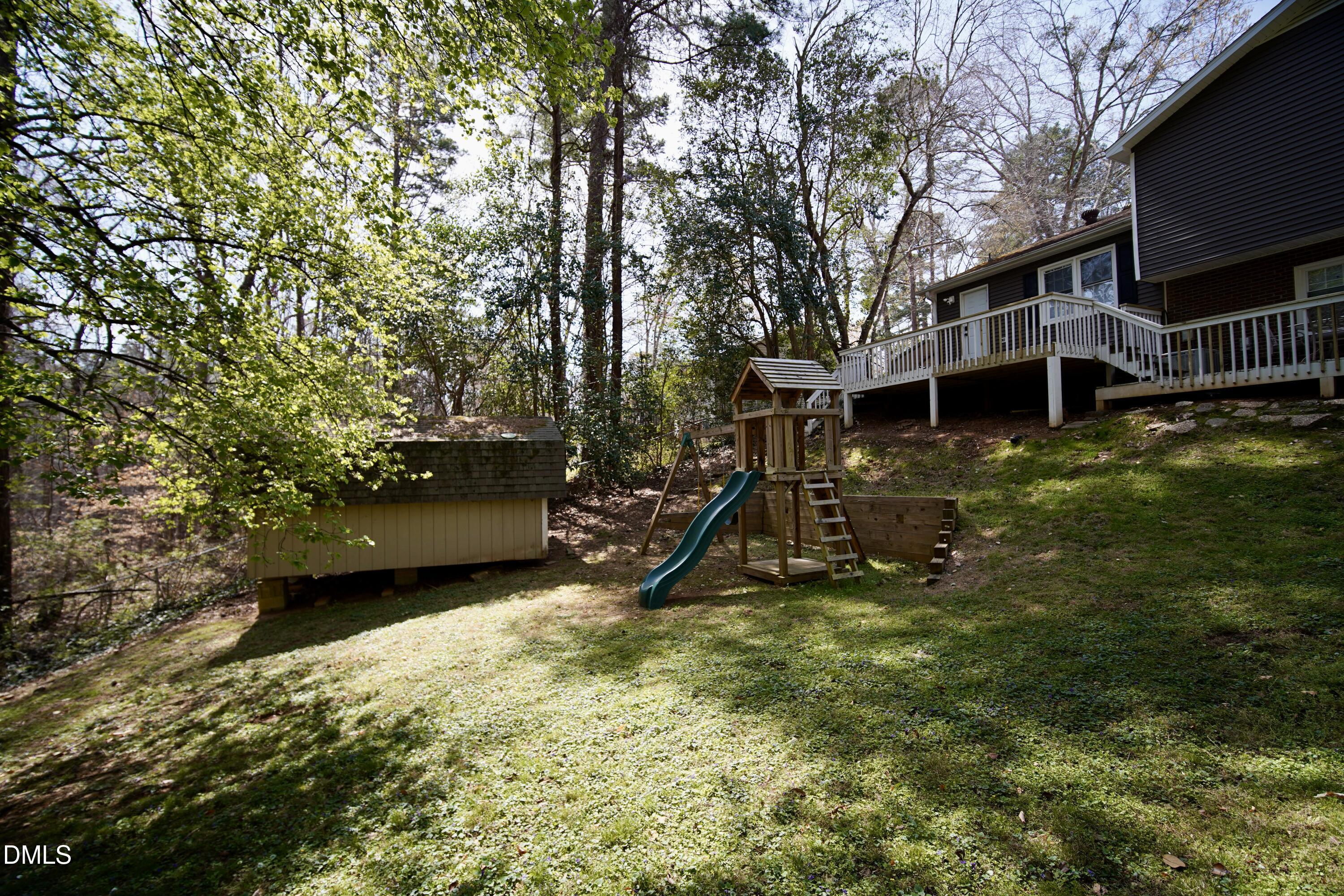7720 Foxwood Drive Raleigh, NC 27615 - Photo 40 of 46 a view of outdoor space and yard